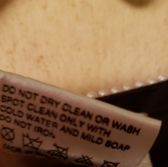 Pearls like and gold beaded top - Picture 6 of 11